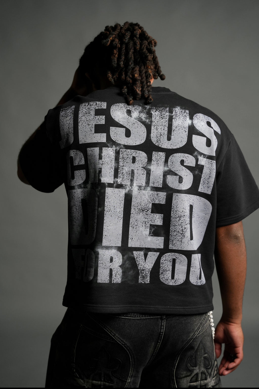 “Jesus Christ Died for You” Ultra heavyweight T-shirt